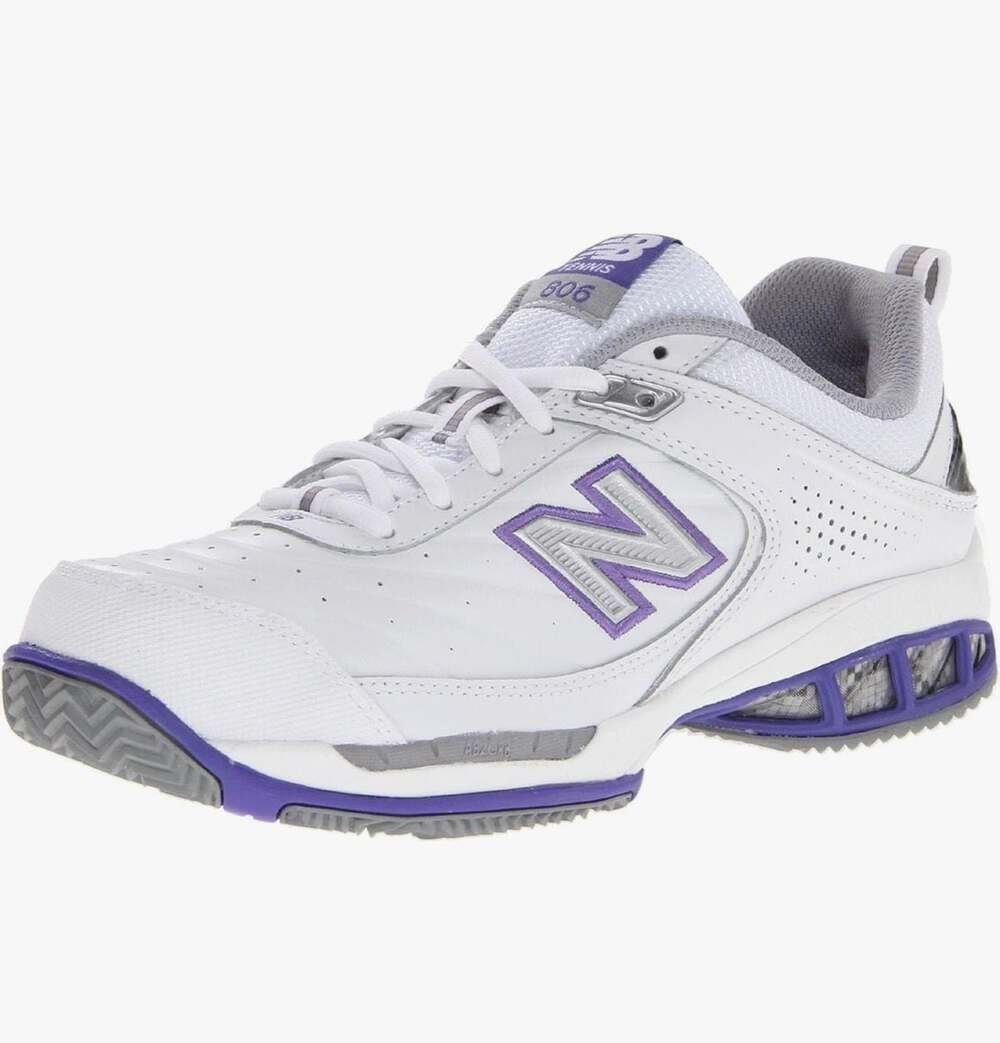 New Balance Womens  Size 10 Wide 806 V1 Tennis Shoes White/Purple